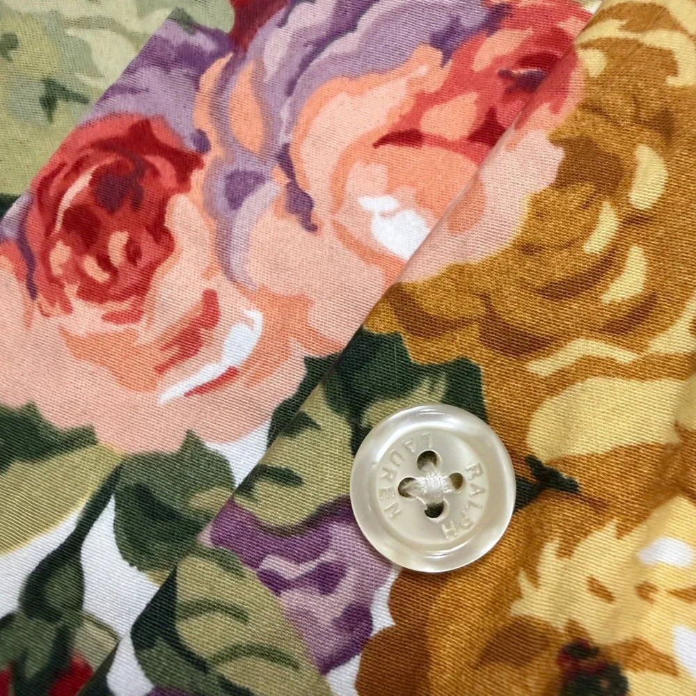 Ralph Lauren Allison Archival King Duvet Cover Set 2 Shams Cottagecore NO RUFFLE - Picture 11 of 12